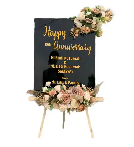 Papan Bunga Akrilik Yawosi